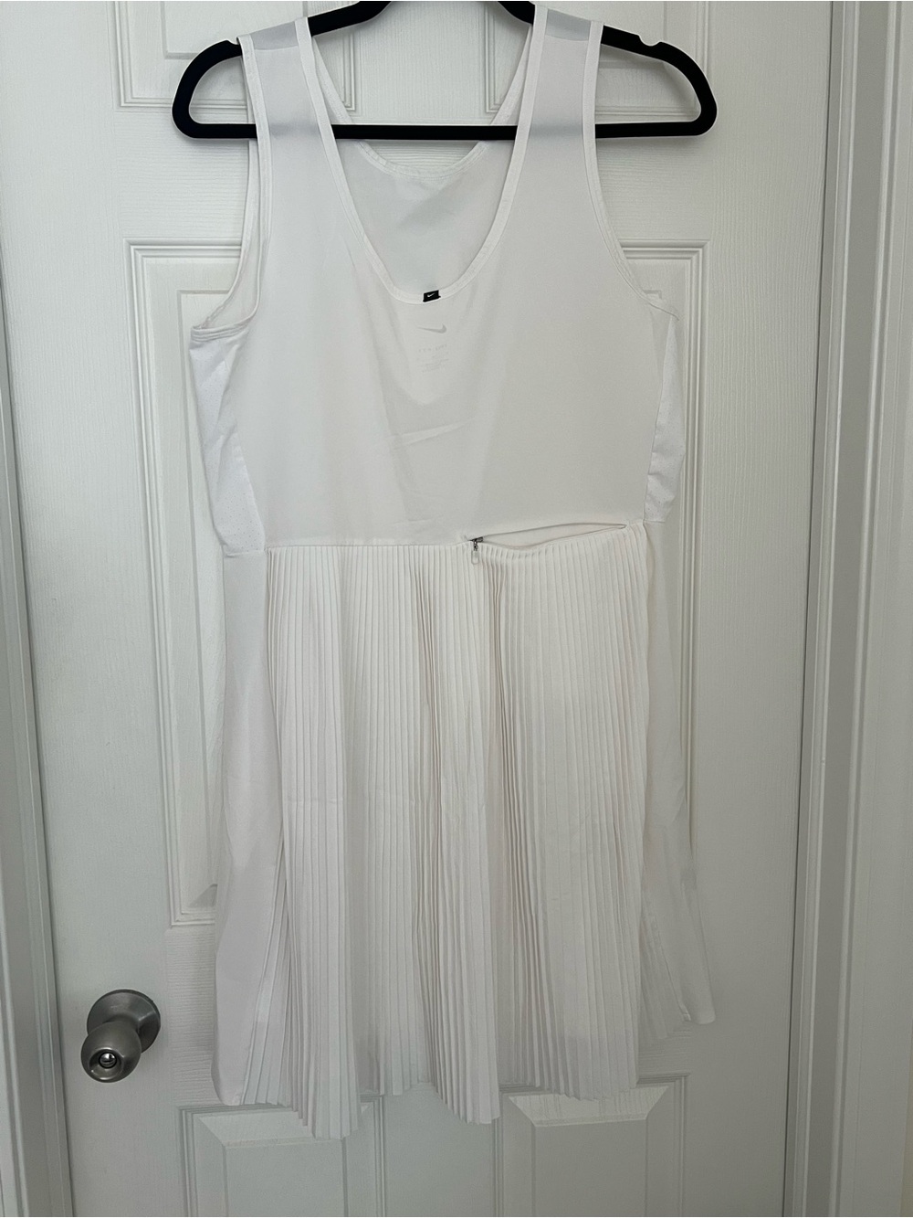 Nike White Dri-FIT Athletic Top